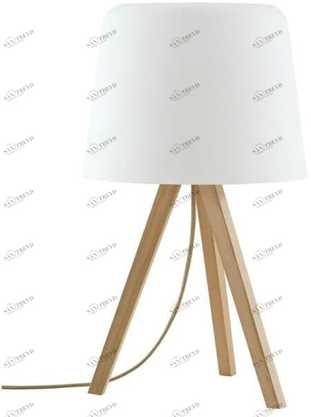 Ligne Roset Настольная лампа из дерева и стекла  10072510 