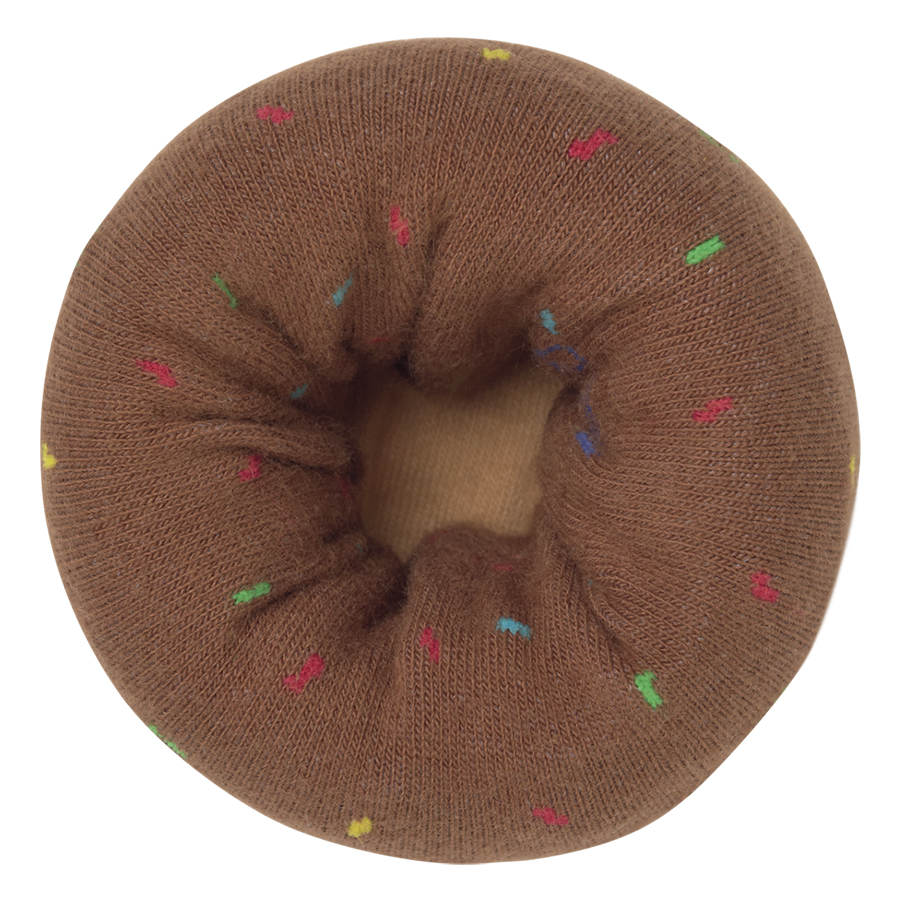 DYSOCDOUB Носки , doughnut, коричневые Doiy  - Вид №4