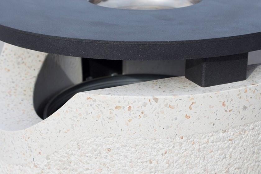 ENCHO ENCHEV - ETE Бетонный мусорный бак с крышкой для улицы  127  - Вид №2