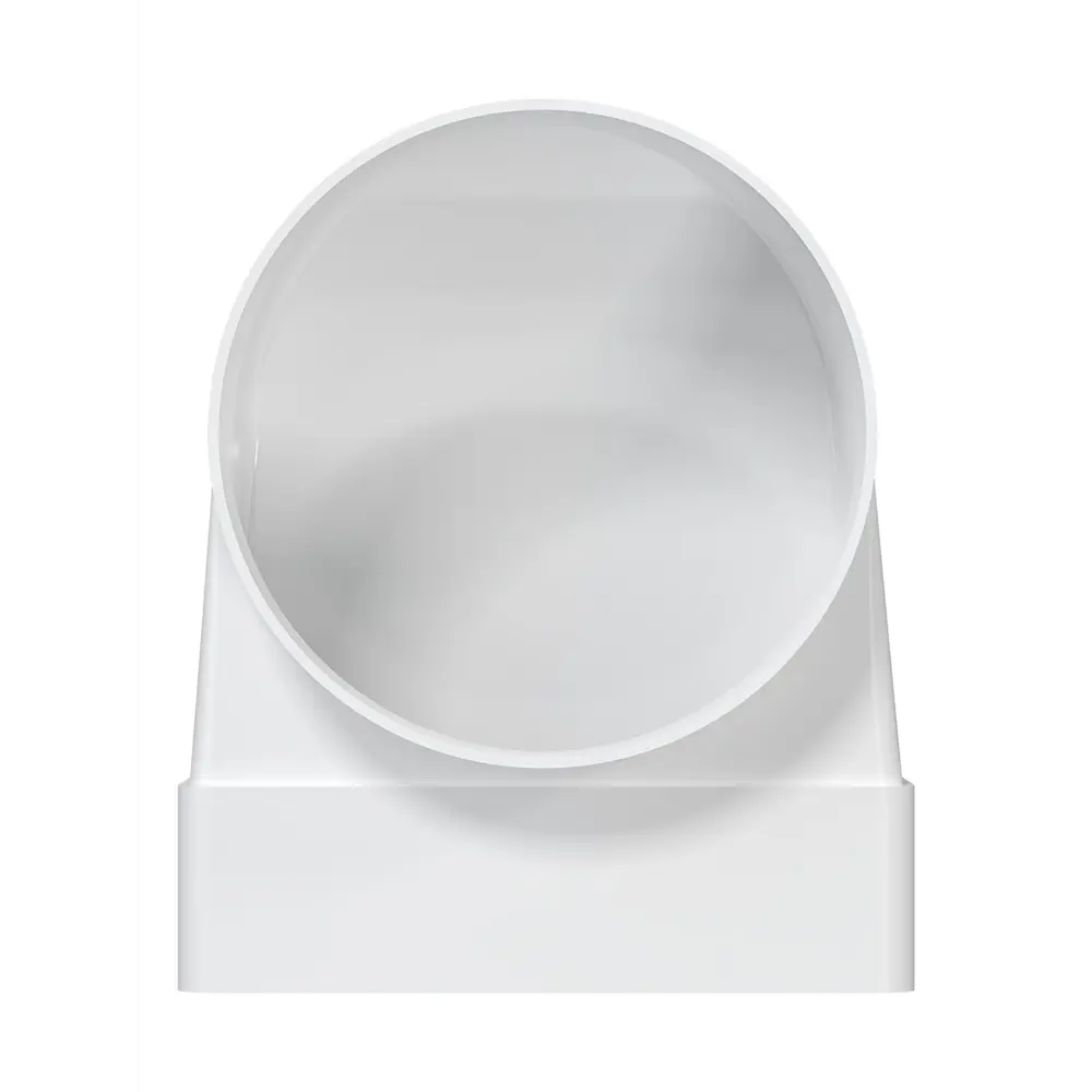 Переходник вентиляционный для плоских воздуховодов Fonet D100 мм 55x110 мм пластик STLM-2024455 - Вид №2