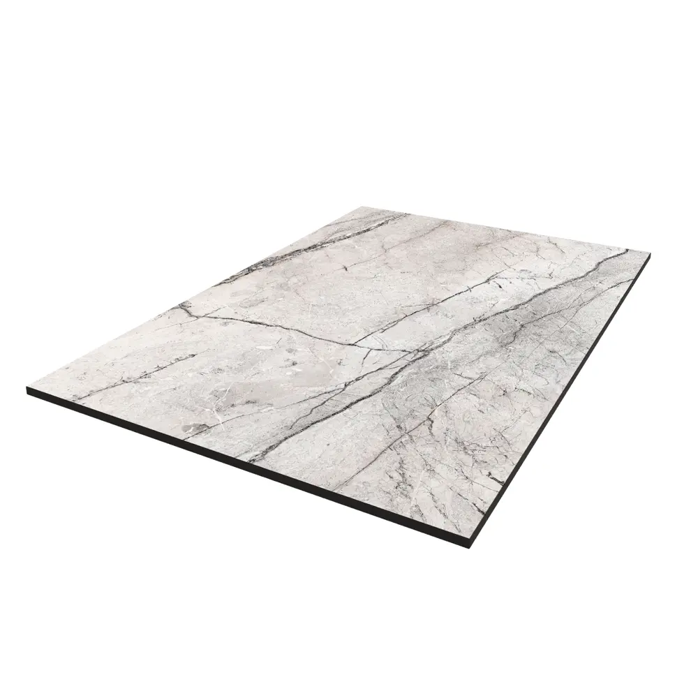 Столешница кухонная Мугла 120x80x1.6 см HPL-пластик цвет серо-белый Santreyd STLM-2142339 - Вид №3