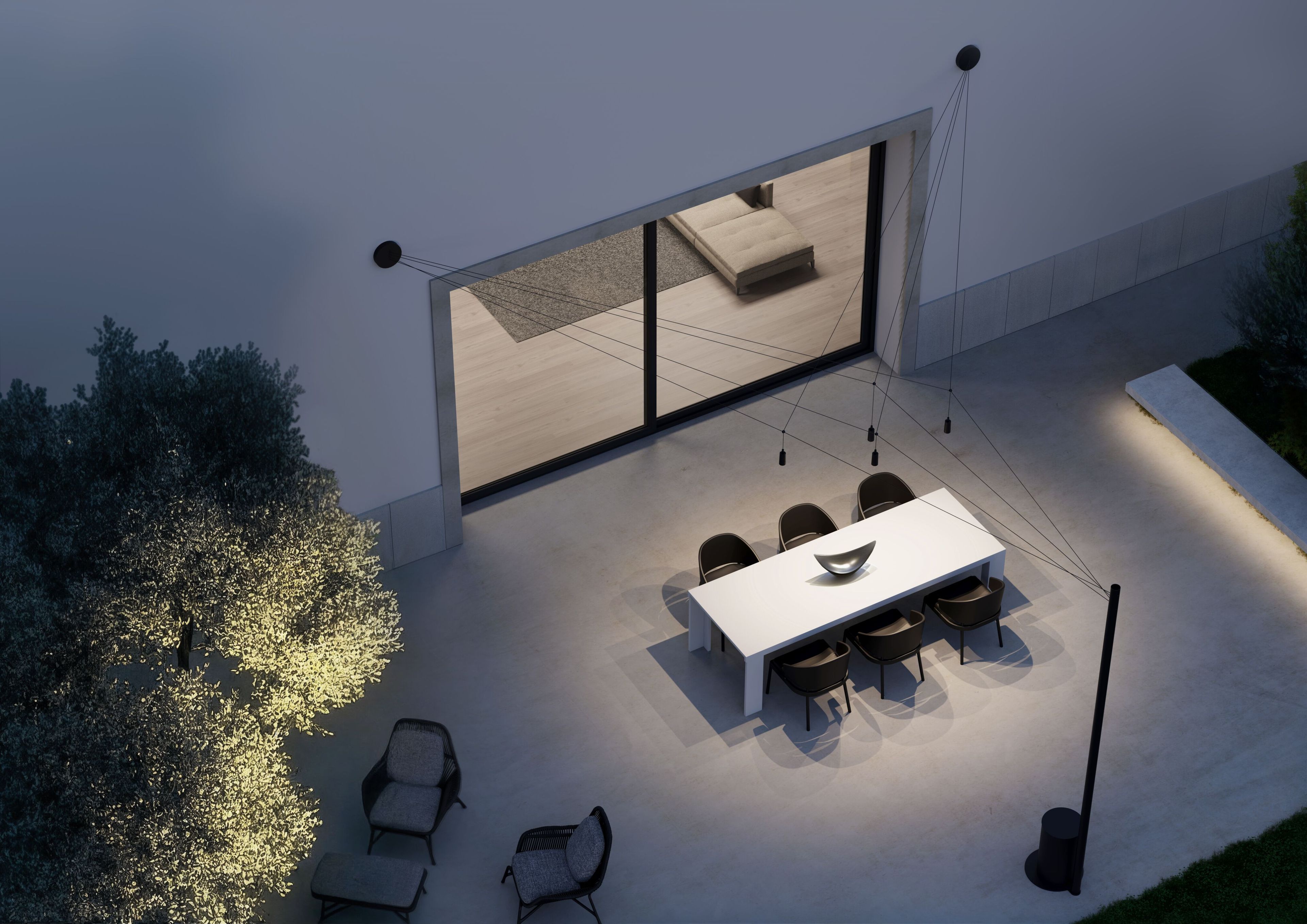 Металлическая наружная подвесная система SIMES Air-Lighting® ARCH-00095324 - Вид №6