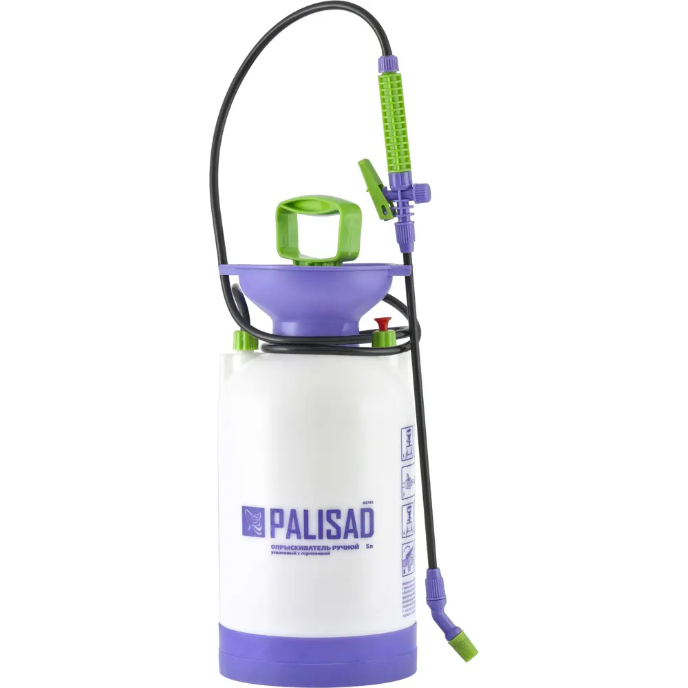 Опрыскиватель ручной с усиленной горловиной, 5 л PALISAD Товар без серии STLM-2194438