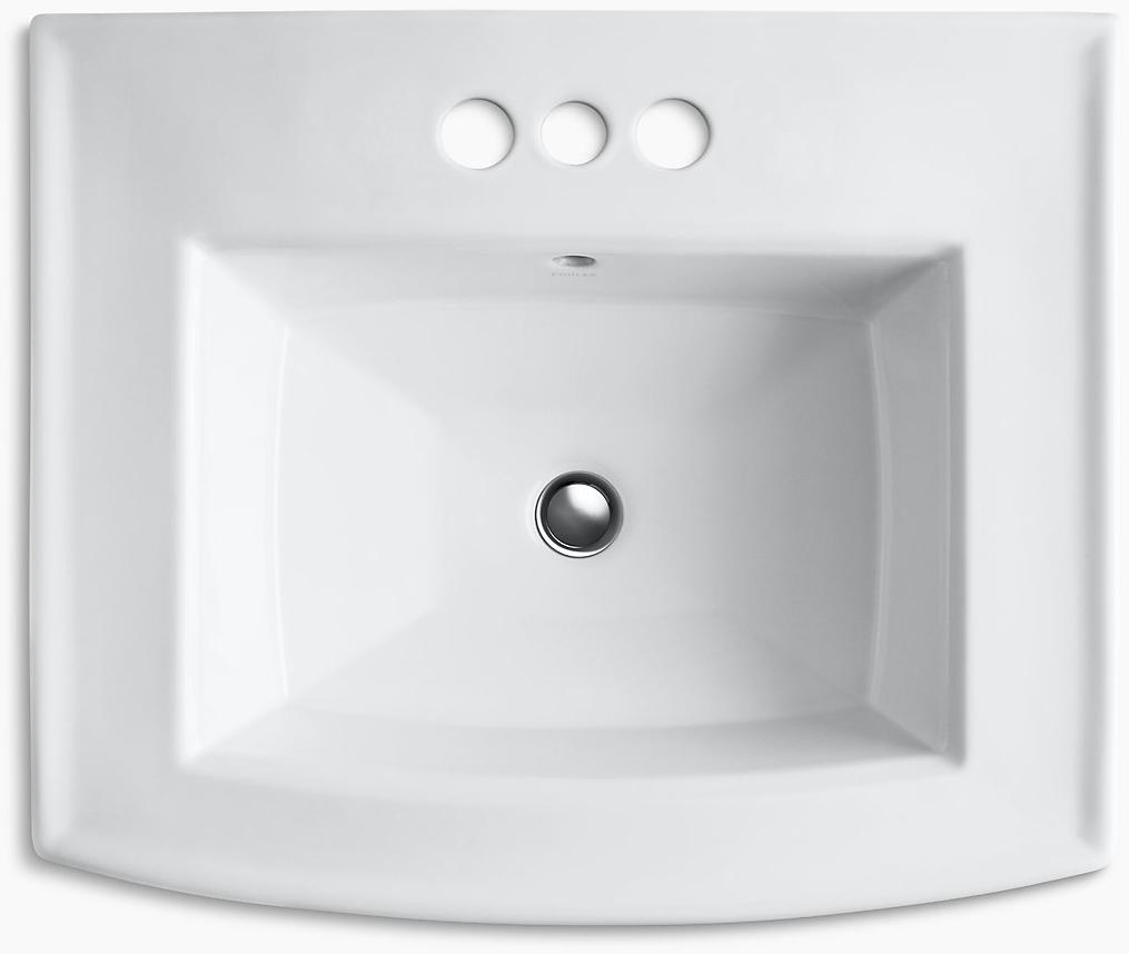 K-2359-4-96 Напольная раковина стоящая прямоугольная Kohler  - Вид №2