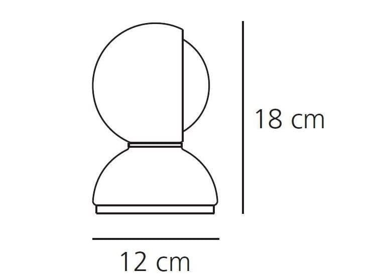 Окрашенная металлическая настольная лампа Archiproducts Edition ARTEMIDE - ECLISSE Archiproducts Limited Edition ARCH-00014005 - Вид №5