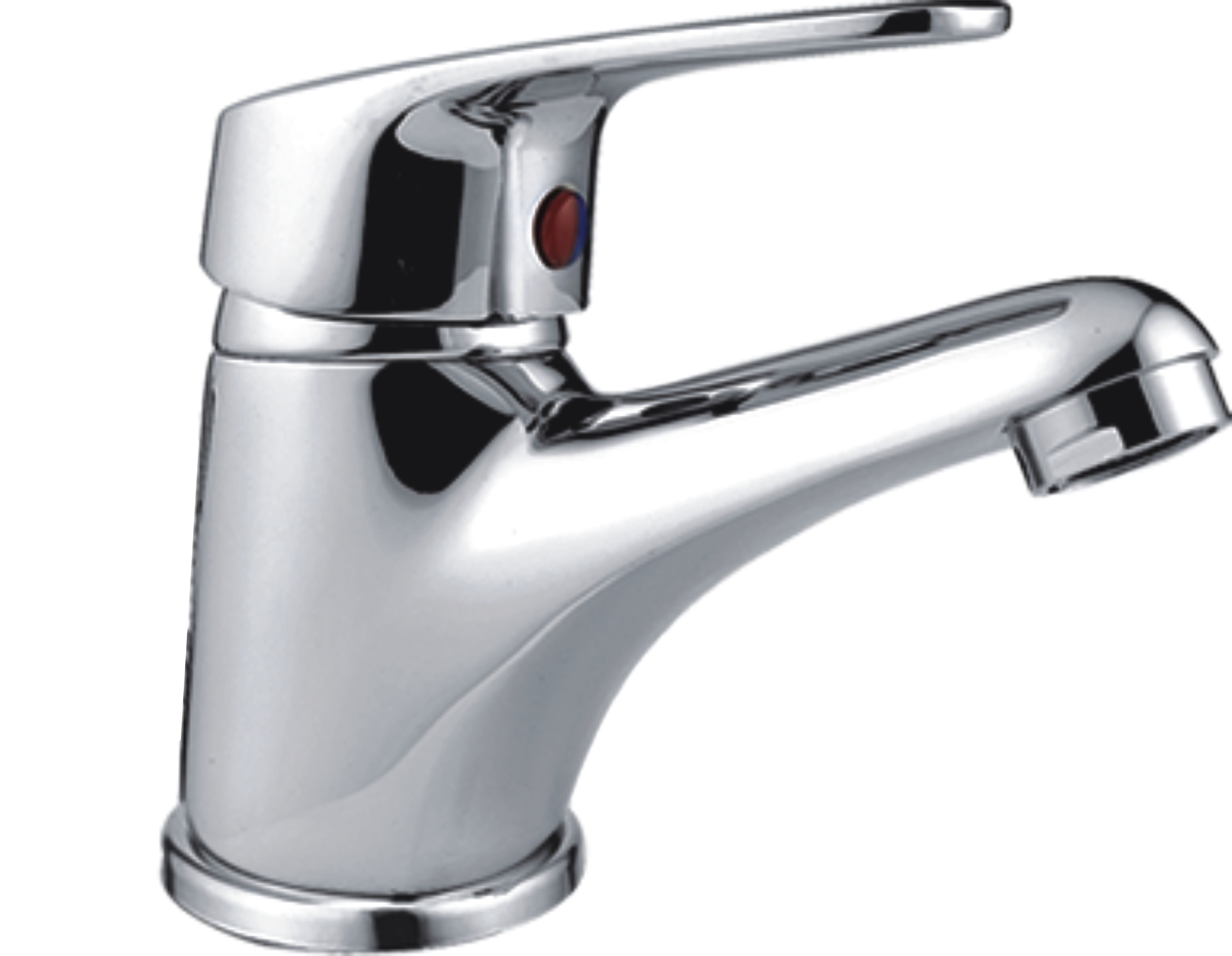 HB1016 Смеситель для раковины , хром Haiba  - Вид №1