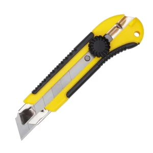 Нож строительный Fit 10326 пластиковый корпус сегментное лезвие 25 мм