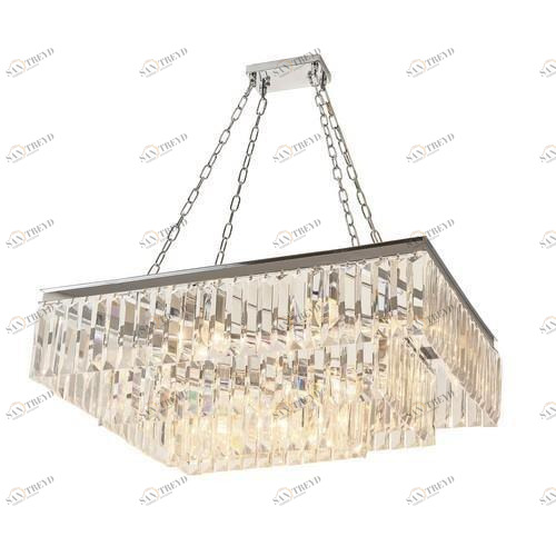 Подвесная люстра Divinare Nova 3001/02 SP-15 DIVINARE ДИЗАЙНЕРСКИЕ, NOVA 182176 Хром 