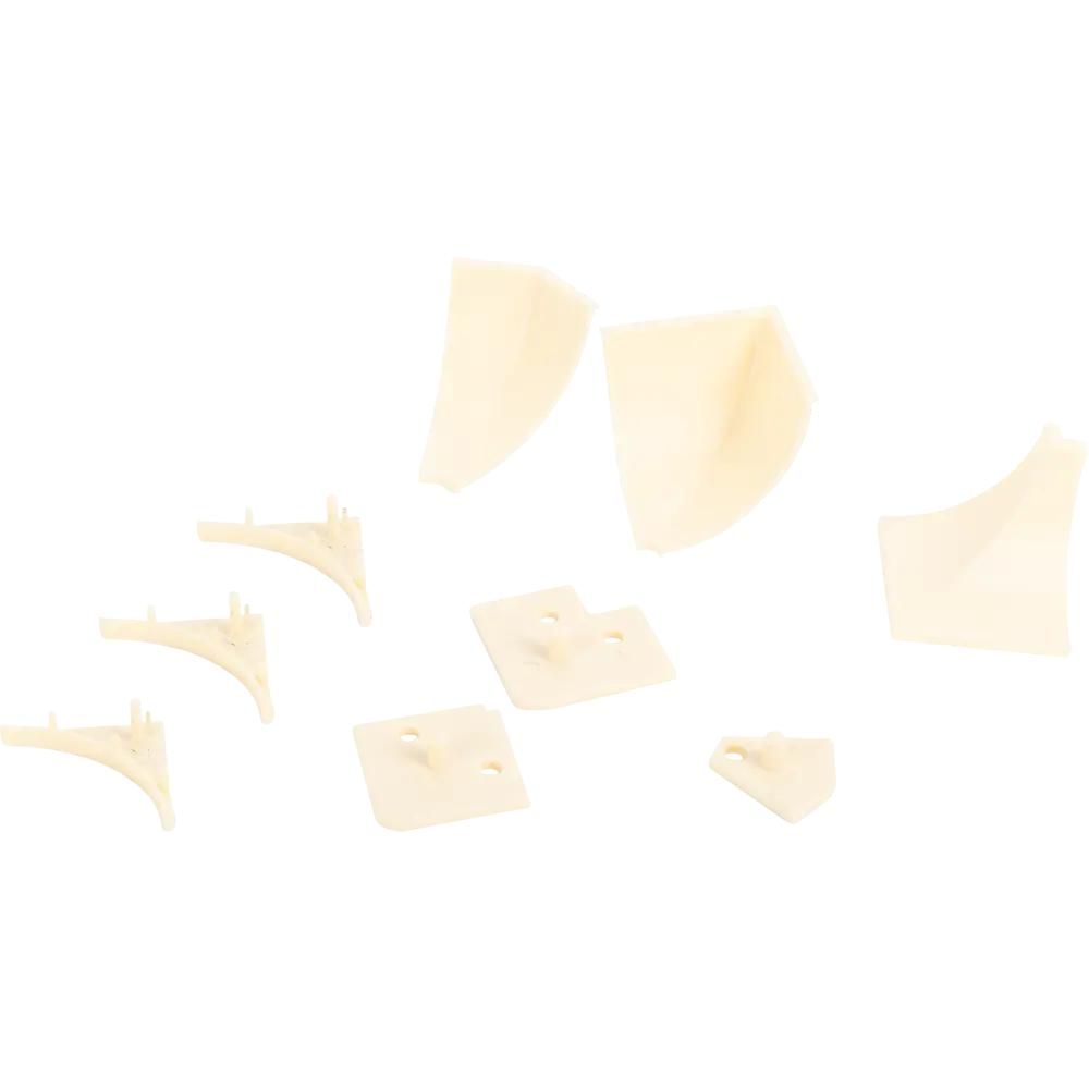 Santreyd Заглушки для плинтуса ПВХ светлый орех 6 шт 88282080 STLM-0077221