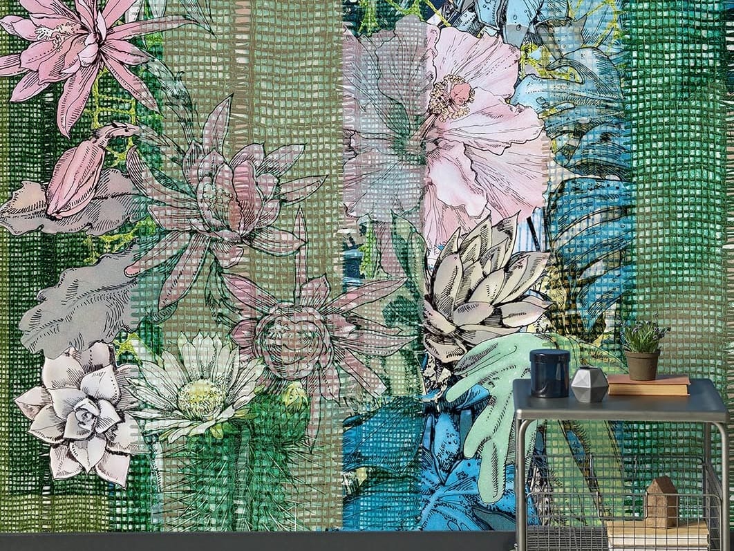 Тропические обои ПВХ бесплатно, ЭКО, моющиеся WallPepper Online SELECTION ARCH-00059482