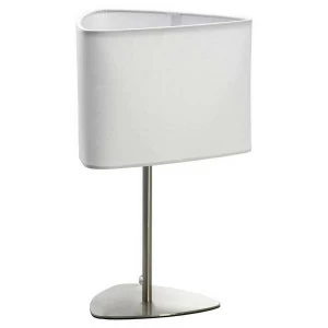 Лампа настольная белая Lussole Evans LSP-0547 LUSSOLE EVANS 00-3907452 Белый