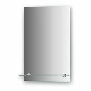 BY 0502 Зеркало с фацетом 5 mm и полочкой 40 cm EVOFORM Attractive