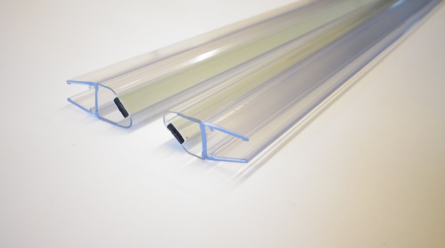 564784 Аксессуар IFO Space, напольный плинтус IFO Space белый, 1200 x 1200 мм, для углов с прямыми дверьми - Вид №7