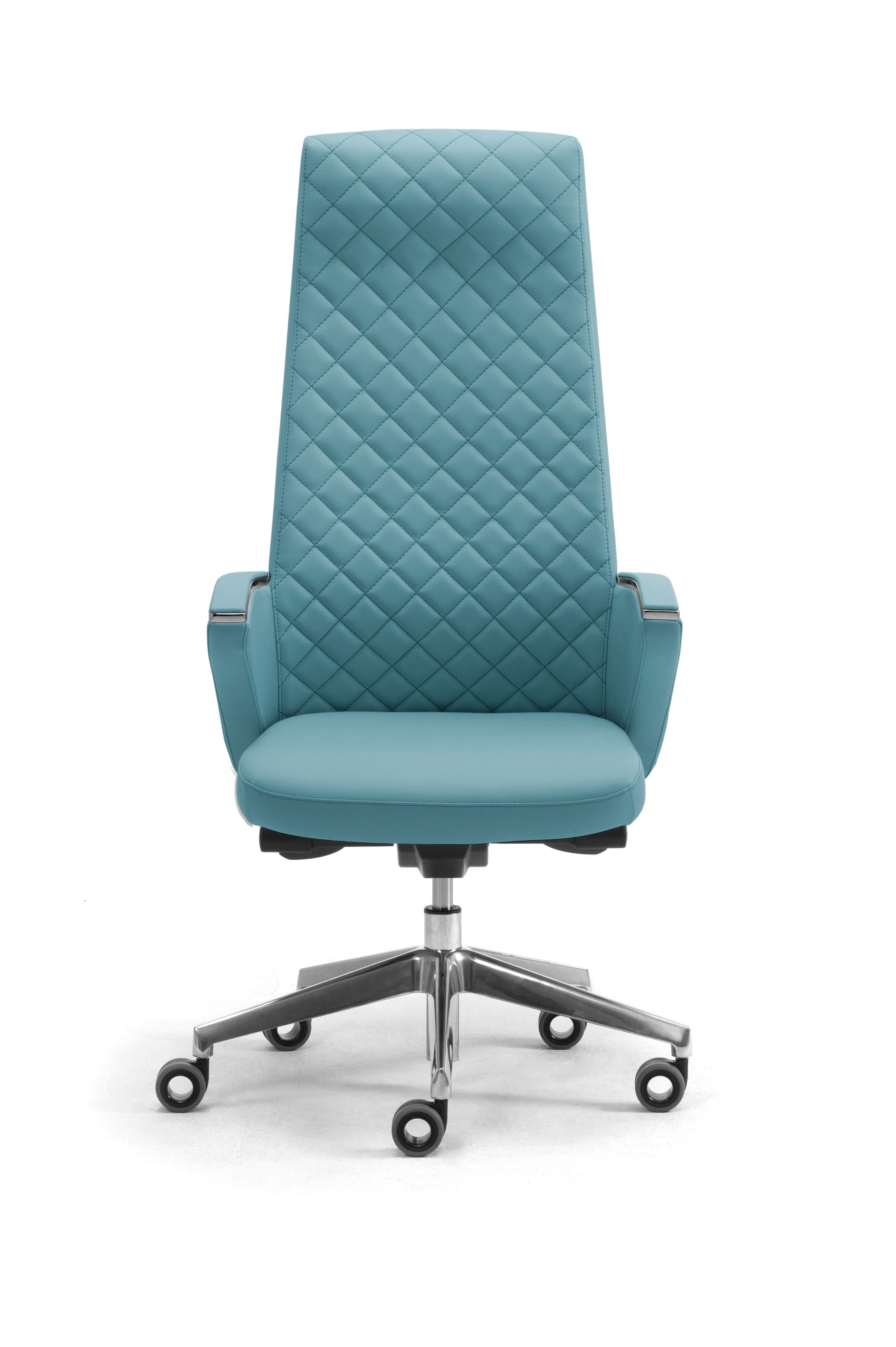 Кожаное вращающееся офисное кресло с подлокотниками Leyform Zeus ARCH-00041786 - Вид №6