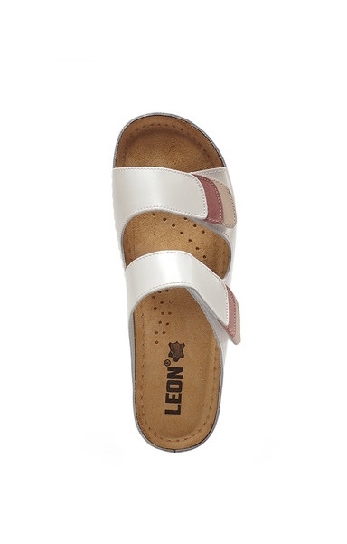 62376 Сандалии "Leon" женские белые LEON  Врач  размер 37  - Вид №5