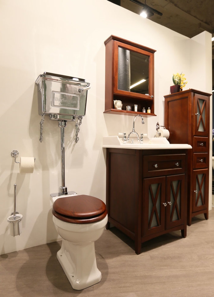 T71 CHR, T33 CHR, P20 Компакт унитаз с бачком Белый Burlington  Англия  - Вид №2