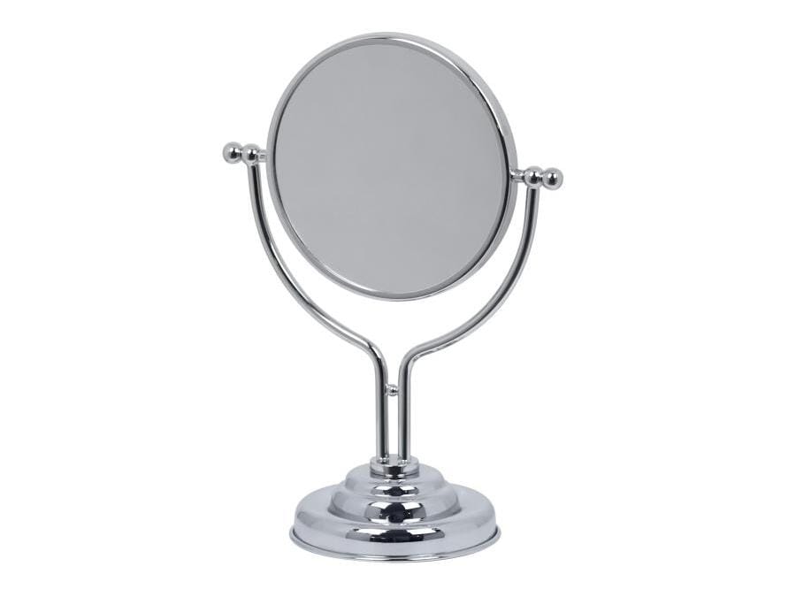 Столешница латунь двухстороннее круглое увеличительное зеркало Gaia Mobili Complements ARCH-00008336 - Вид №1