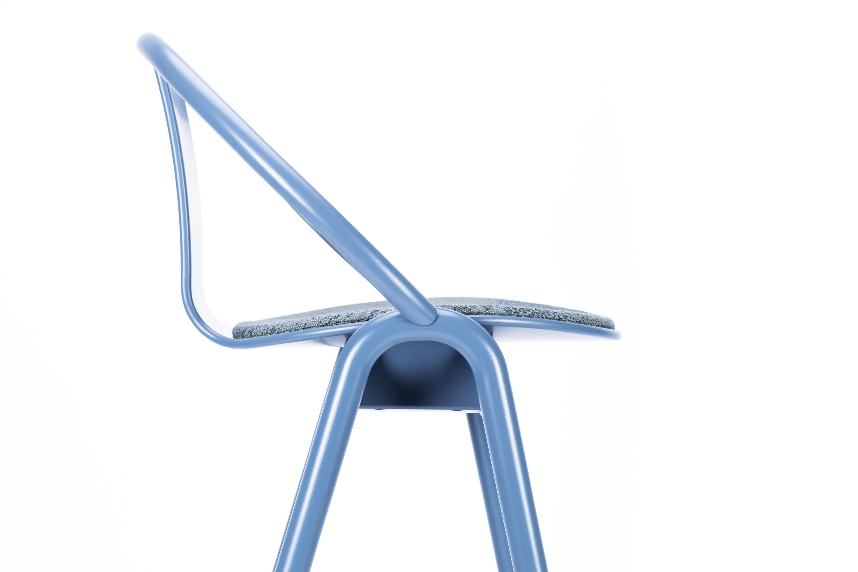 Высокий стул с мягким сиденьем TON AGAIN ARCH-00023267 - Вид №27