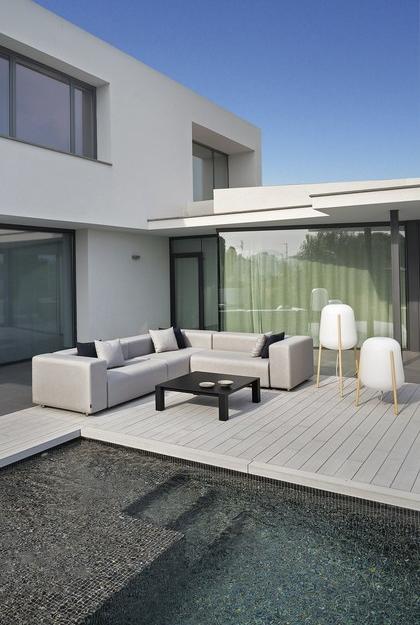 calma Модульный садовый диван из ткани sunbrella® Dorm sun-id-1437337 - Вид №7