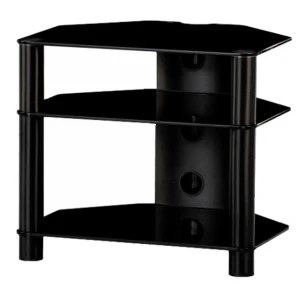 91965651 Стойка под Hi-Fi компоненты Sonorous 60x53x50 см закаленное стекло цвет черный STLM-1331014