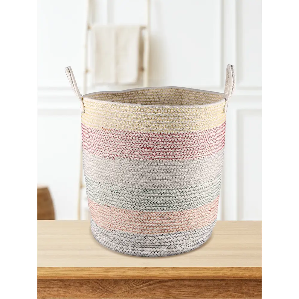 Корзина для хранения Zenfort Занзибар 52л текстиль мультиколор Саванна STLM-2021913 - Вид №2