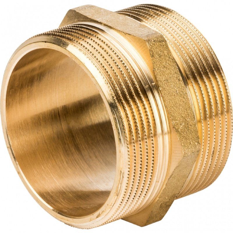 Ниппель НН 2 1/2" латунь STOUT SFT0003212212 - Вид №1