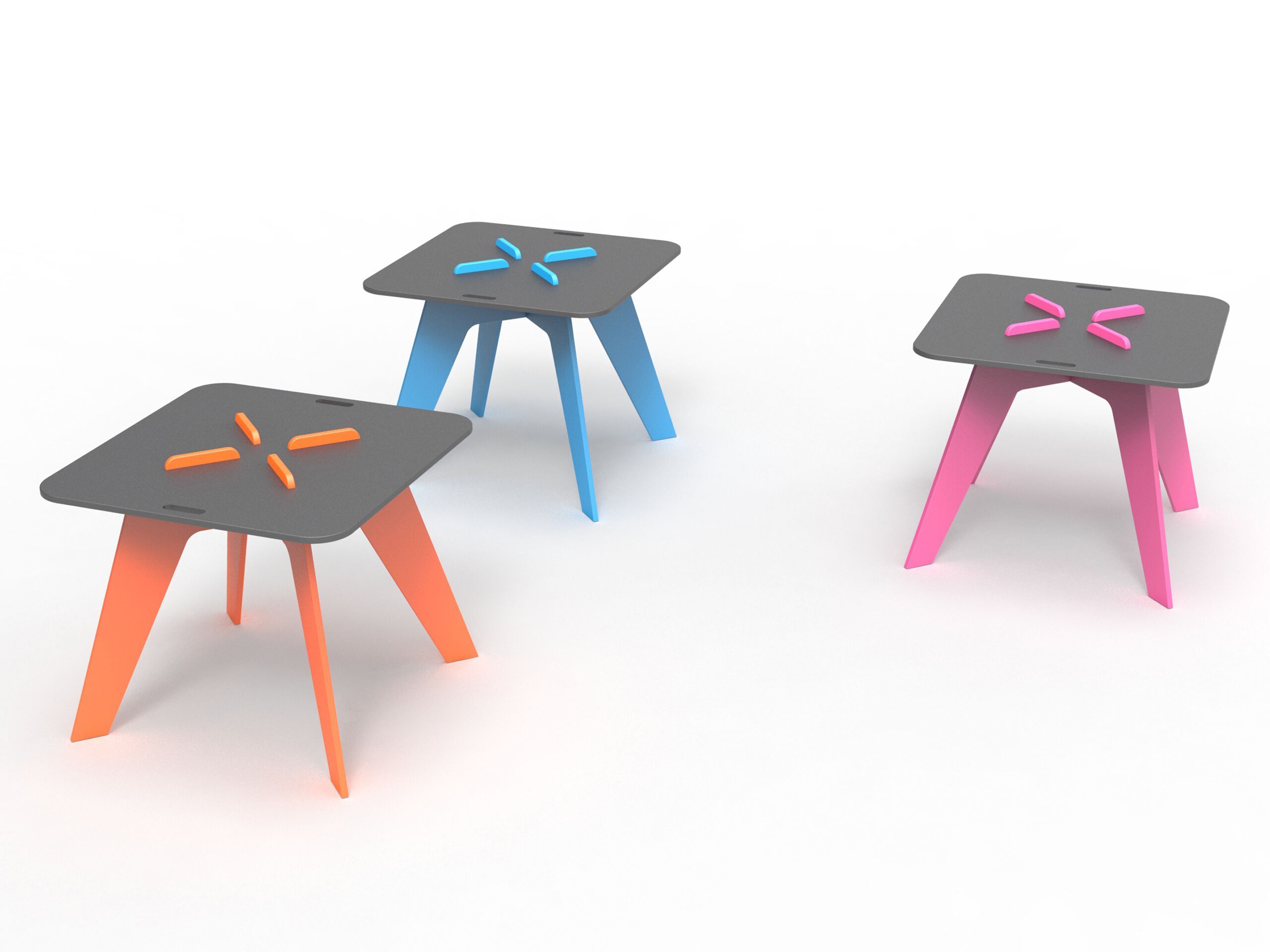 Квадратный стол для общественных мест из полиэтилена Donye Beat ARCH-00127866 - Вид №11