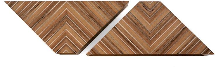 Gallotti&Radice Журнальный столик из дерева Prism sun-id-1346337 - Вид №2