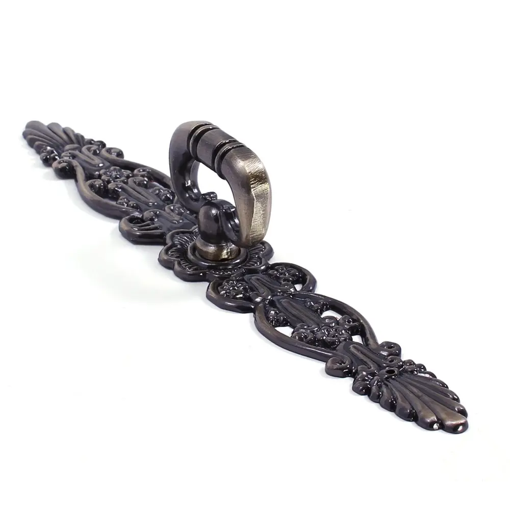 Мебельная ручка-кнопка Larvij бронза LAMPLANDIA STLM-2061289