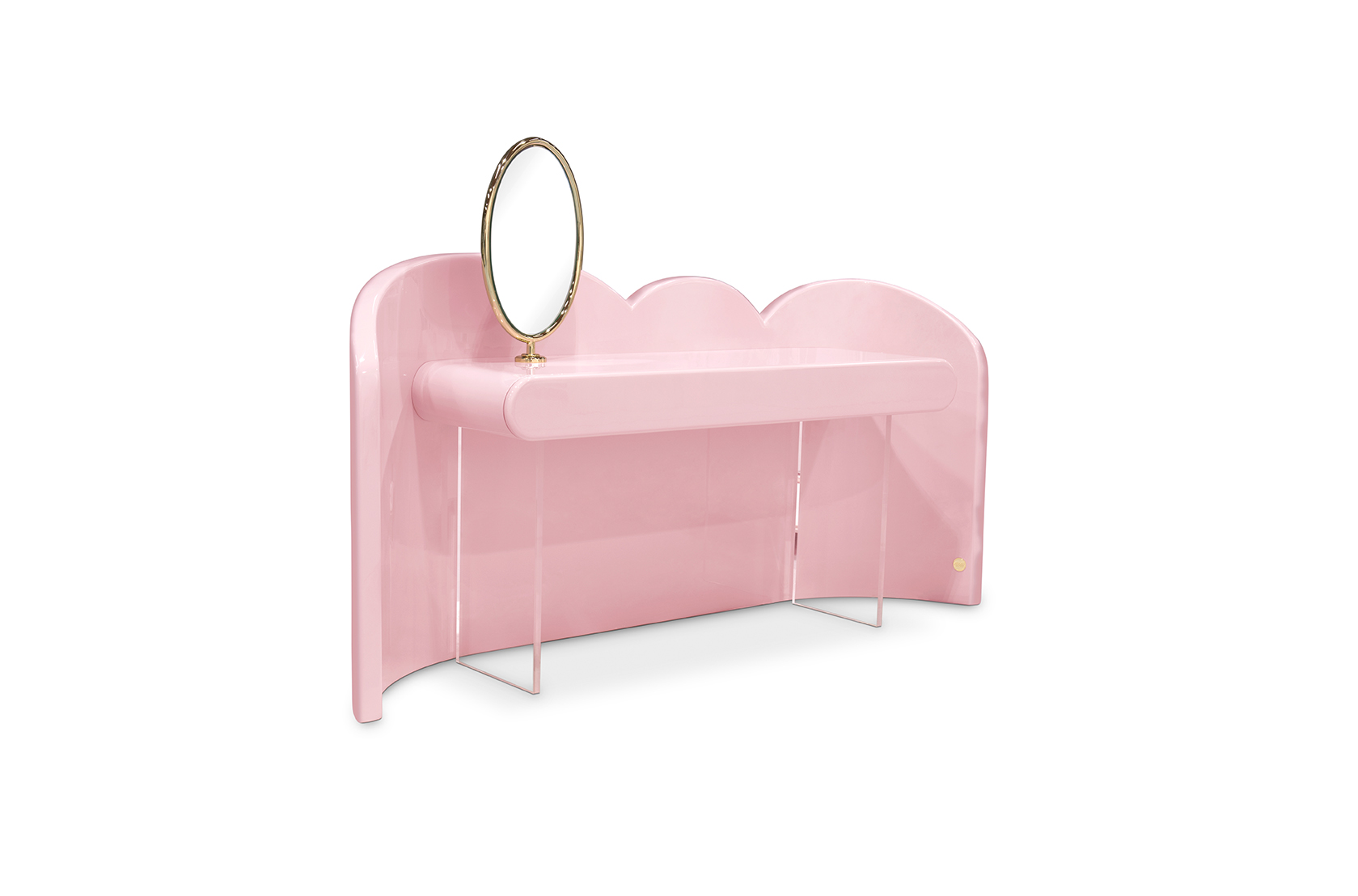 CIST362 Детский туалетный столик Консоль тщеславия Cloud Circu  - Вид №1