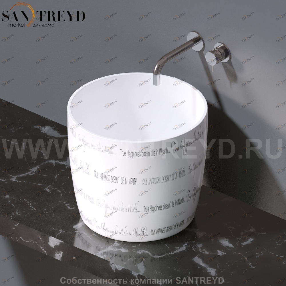 L106.420 Накладная раковина на столешницу  овальная A. e T. Italia PILLAR AeT ITALIA