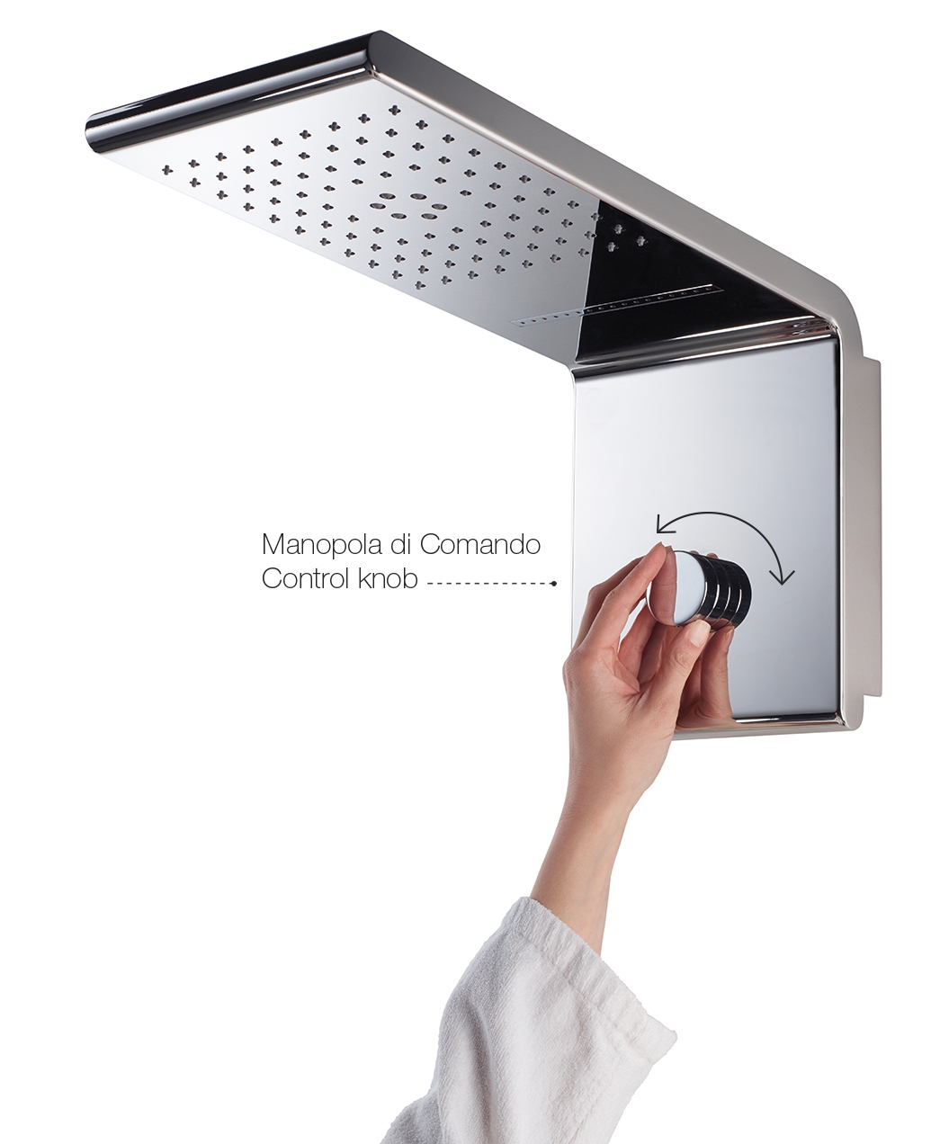 I00590 Потолочный & настенный душ Syncro-Neb 3 Sprays BOSSINI  - Вид №3