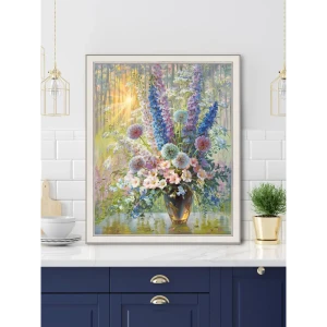 91357857 Картина в раме Grafis-art "Аметистовый букет" 57x47 см STLM-0824735