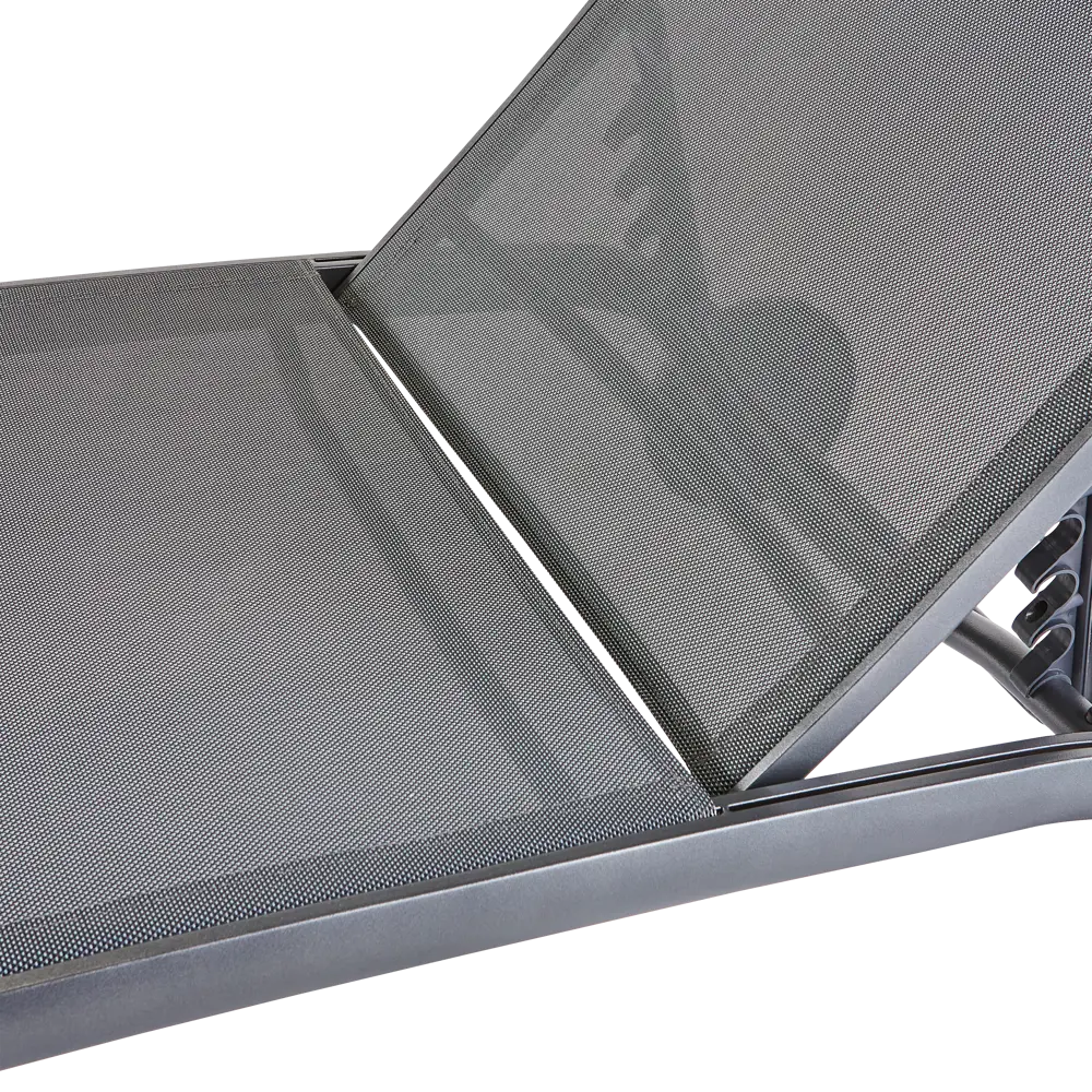 Naterial Lyra II - Шезлонг алюминиевый с текстиленом антрацит 84494096 STLM-1572477 - Вид №8