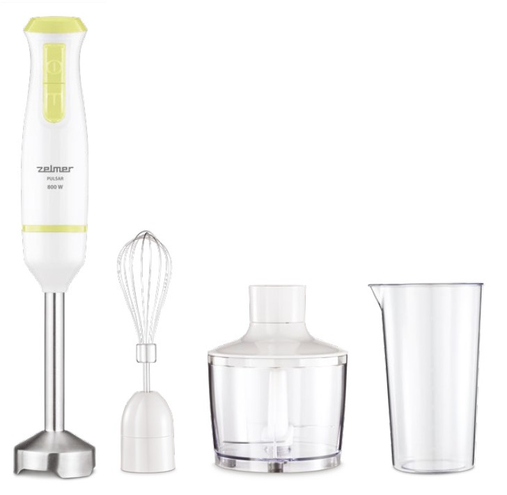 9113640 Блендер погружной Zelmer ZHB4562L WHITE/LIME зеленый STDN-0118116