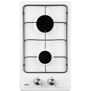 Варочная поверхность газовая ORE LGA30AW 29.7x51.5 см, цвет белый