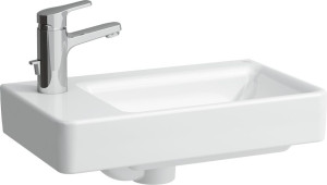 H8159554001091 Мини-раковина, ассиметричная левая LAUFEN PRO