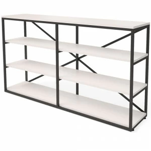 Стеллаж открытый низкий Neo Loft MILLWOOD СТЕЛЛАЖИ NEO LOFT 134456 Белый;черный