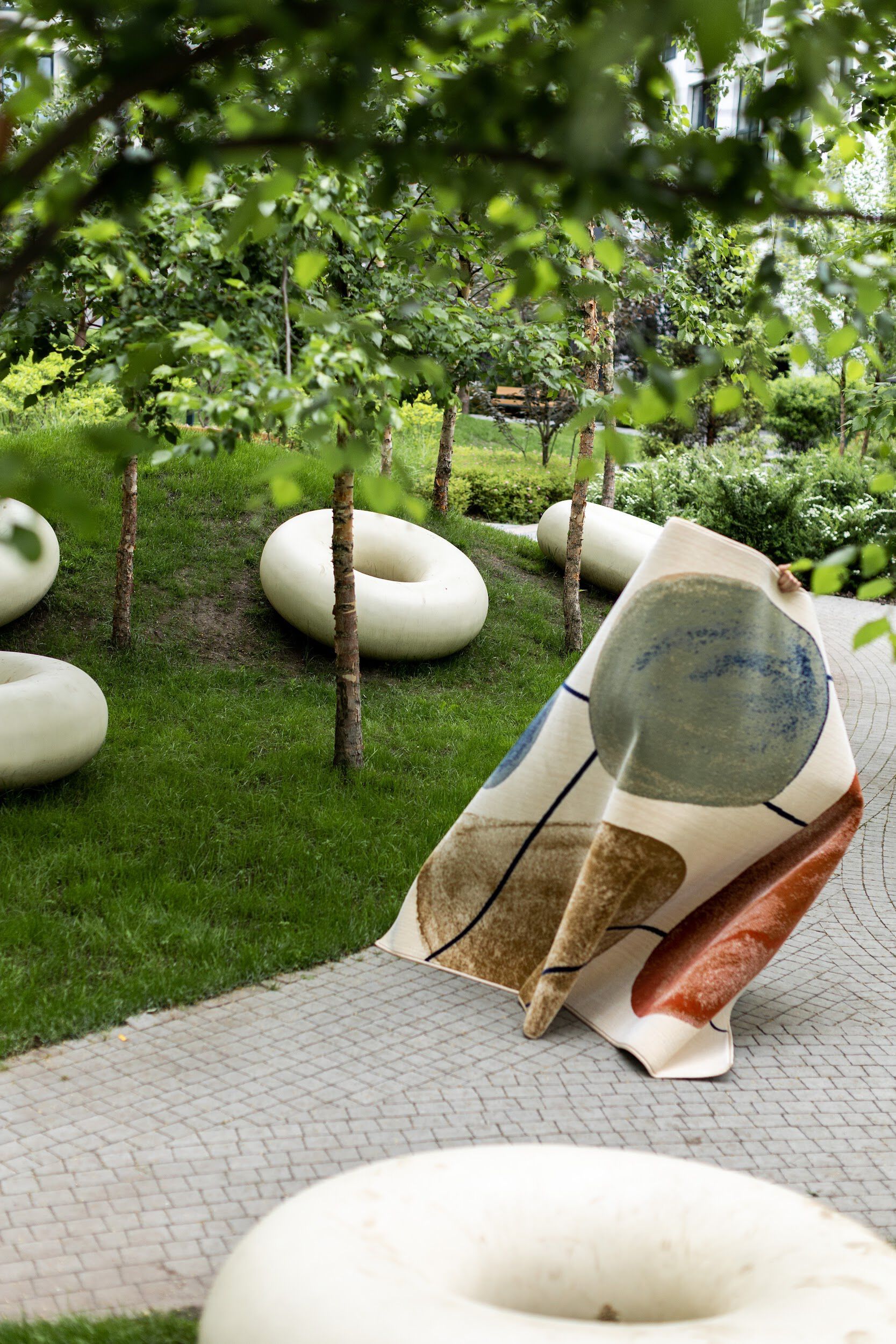 Прямоугольный ковер из полипропилена Shishka Project SEA GLASS ARCH-00089149 - Вид №5