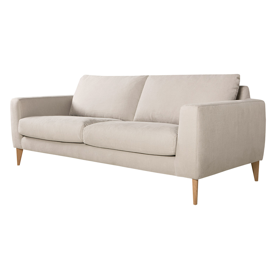 Диван Malin, трехместный, светло-бежевый Sits S1398 - Вид №9