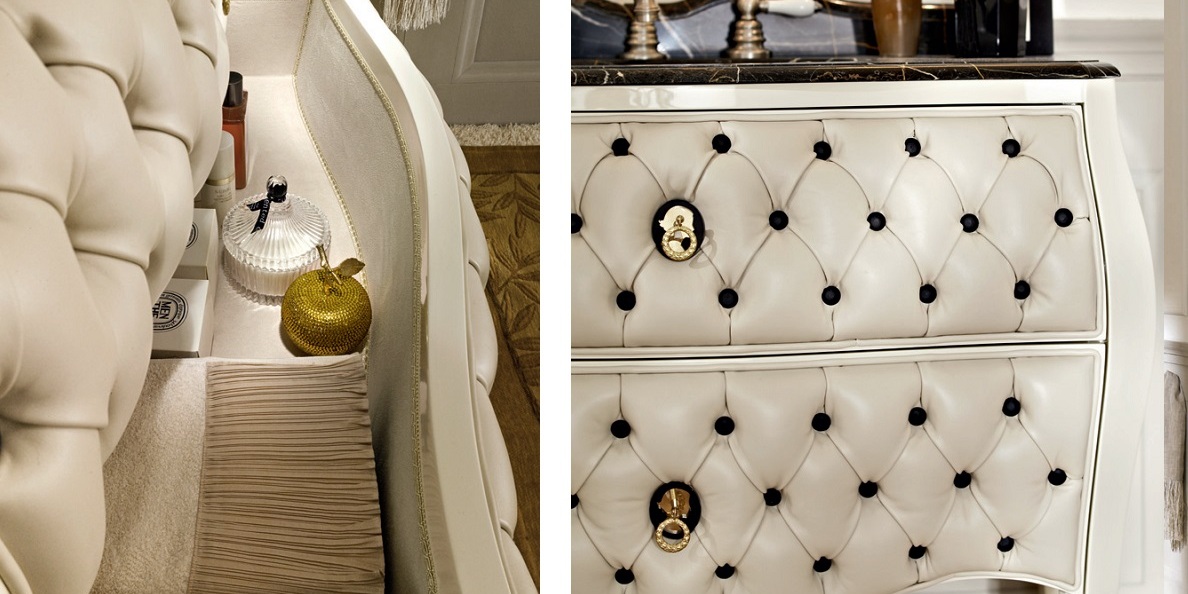 Комплект мебели Cameo из натуральной кожи Capitonné Ypsilon №1 YCAM - Вид №1