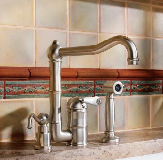 1469 ** 18 Смеситель для мойки на одно отверстие Nicolazzi Series Classic  - Вид №9