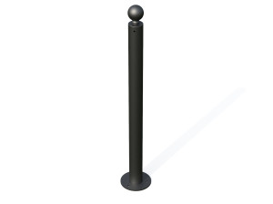 Оцинкованная сталь фиксированный столб боллард