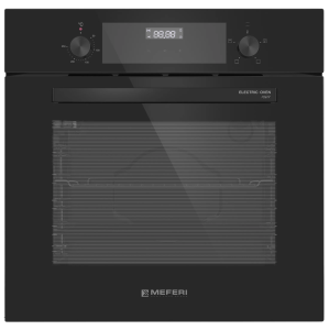 9168826 Электрический духовой шкаф Meferi MEO604BK POWER черный