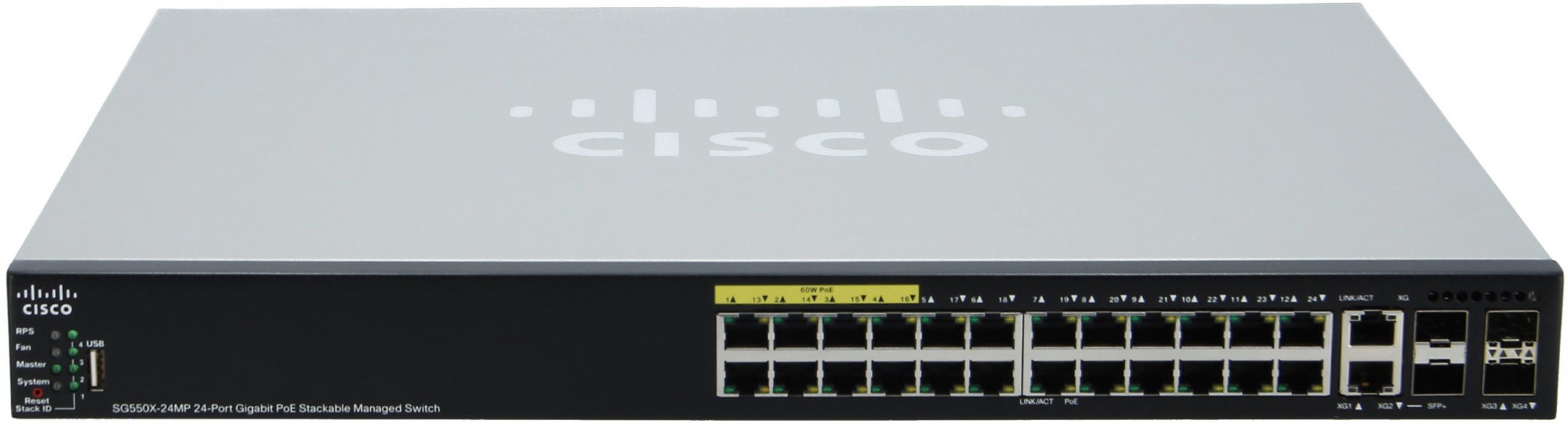SG550X-24MP-K9-EU sg550x-24mp 24-port gigabit poe stackable switch Cisco Santreyd 
