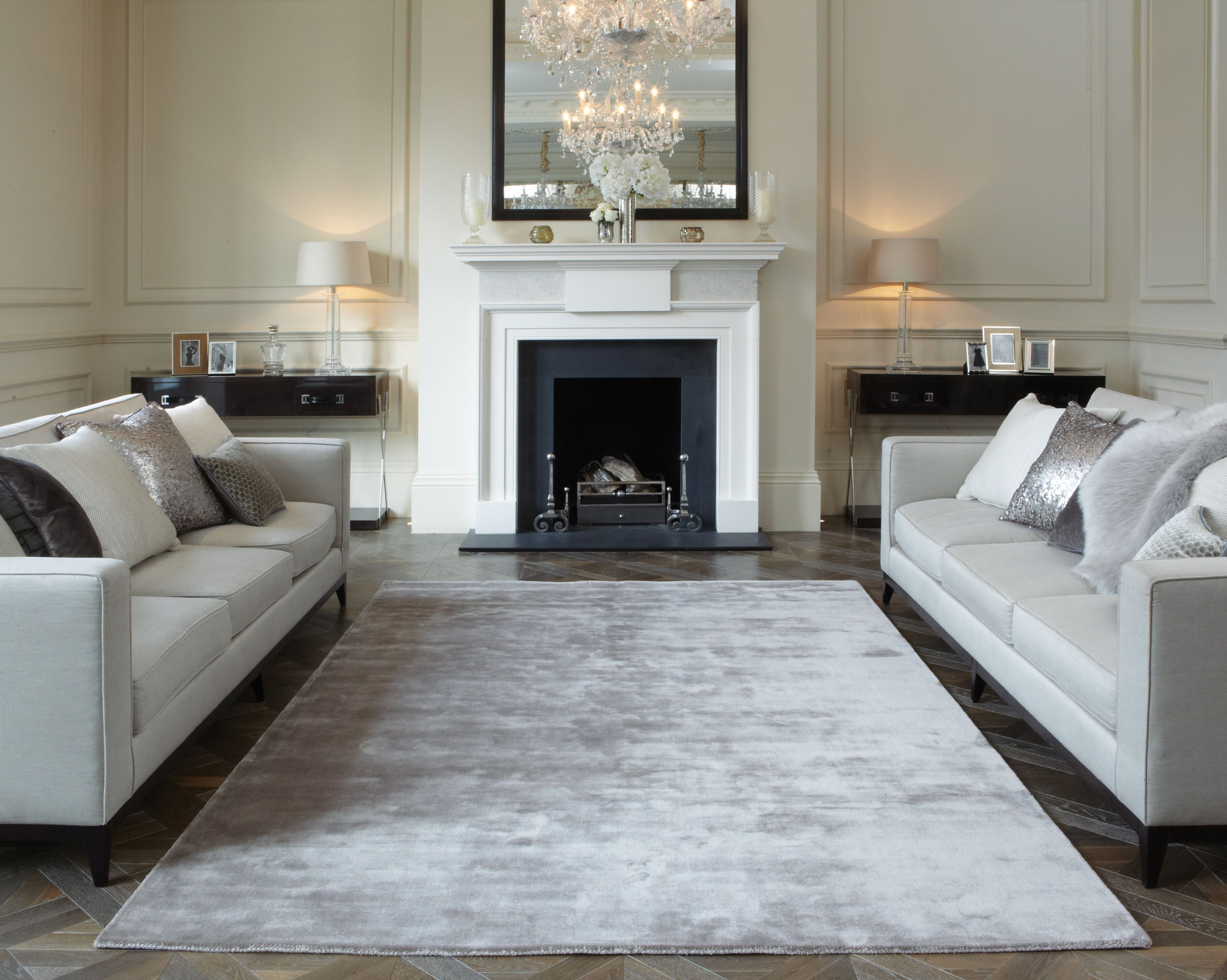 Сплошной цвет прямоугольный ковер Ademi Exclusive ARCH-00017424