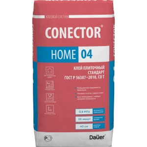 Клей для плитки Daüer Conector Home 04 25 кг