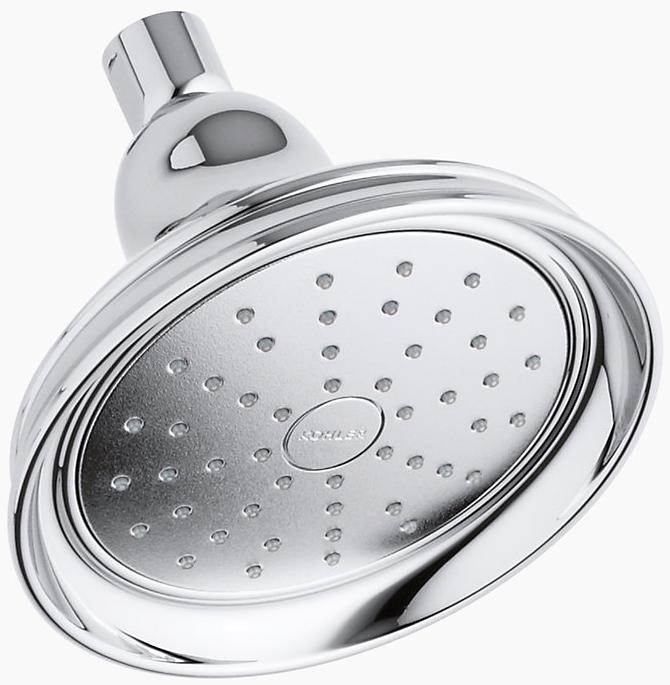 KOHLER Однофункциональная насадка для душа Bancroft 1,75 галлона в минуту с технологией впуска воздуха Katalyst K-14519-G-CP 