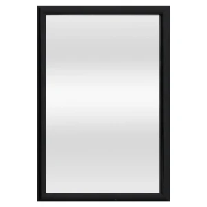 Декоративное зеркало Kreaforta Lila в деревянной раме черного цвета 89398507
