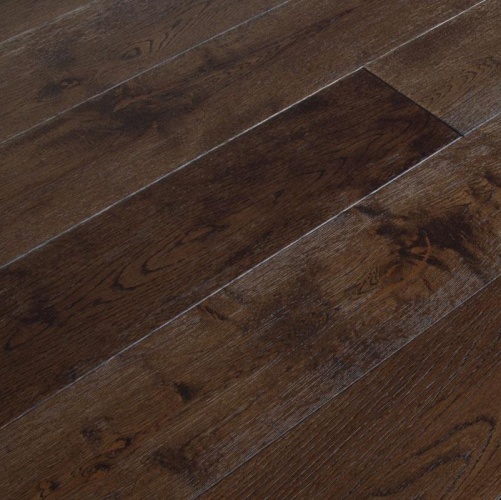 Массивная доска Magestik floor С покрытием Бренди () (300-1800)x150x18мм Дуб с брашью (Текстурированная) 300-1800х150 мм MGK Magestic floor 2600300192 - Вид №7